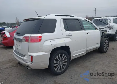 2016 GMC Terrain Denali из США, поврежденный, VIN 2GKFLVE3XG6177145